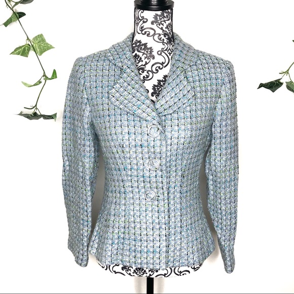 Talbots Jackets & Blazers - Vintage Talbots Tweed Knub Knit Blazer